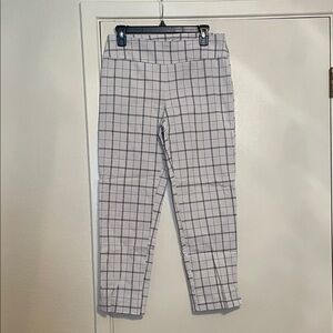 Black and White Checkered Pants